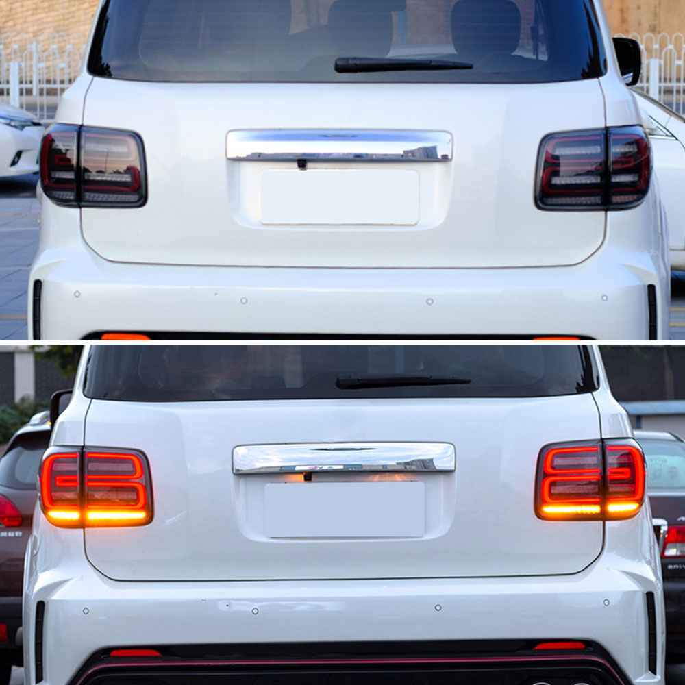 TT-ABC LED Tail light For 2017-2020 Nissan Armada/Patrol Tail light with Start-up Animation - TT-ABC