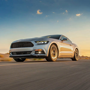 TT-ABC Led Headlight For 2015-2017 Ford Mustang S550 Projector Front Lamp Assembly with Triple Beam Len - TT-ABC