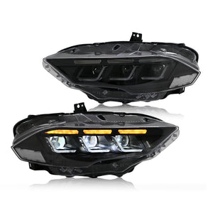 Used Led Headlight For 2015-2023 Ford Mustang Headlight Assembly - TT-ABC