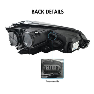 TT-ABC Led Headlight for 2013-2018 Volkswagen Golf 7 MK7 with dynamic indicator light (LED version) - TT-ABC