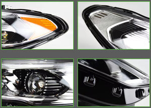 TT-ABC Led Headlight for 2017-2020 Ford Fusion Mondeo Projector HeadLamp - TT-ABC