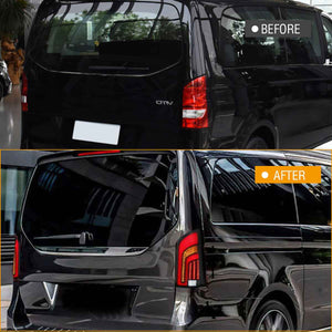 TT-ABC Led Tail Light For 2015-2019 Mercedes-Benz Vito M447 MPV Rear Lamps Assembly (Smoked/Red) - TT-ABC