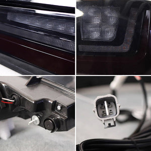 TT-ABC Led Tail Light For 2020-2024 Toyota Highlander Start Dynamic Breathing DRL Sequential Steering Signal Light - TT-ABC