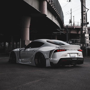 TT-ABC Led Tail Light for 2020-2025 Toyota GR Supra MK5 A90 & A91 Start up Animation DRL Sequential Indicator Rear Lamp Assembly - TT-ABC