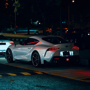 TT-ABC Led Tail Light for 2020-2025 Toyota GR Supra MK5 A90 & A91 Start up Animation DRL Sequential Indicator Rear Lamp Assembly - TT-ABC