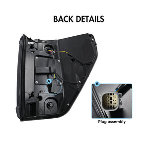 TT-ABC Led Tail Light for 2021-2024 Ford F-150 F150 XL STX - TT-ABC