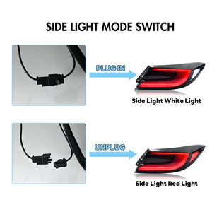 TT-ABC Led Tail Light for 2021-2025 Toyota GR86/Subaru BRZ 2nd Gen ZN8/ZD8 Tail Light Assembly - TT-ABC