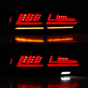 TT-ABC Led Tail Lights For 2013-2018 Lexus ES350 ES300h Start-up Animation Tail Light Assembly - TT-ABC