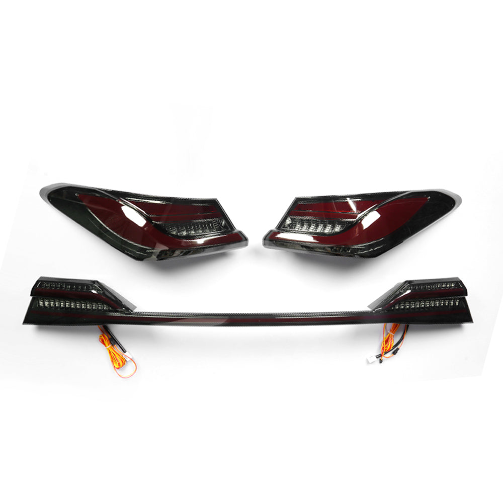 TT-ABC Mods Tail Lights for Toyota Camry 2018-2024 LED Modified Taillight Assembly(BMW Style) - TT-ABC
