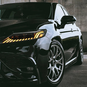 TT-ABC New Headlights For 2018-2024 Toyota Camry LE SE XLE XSE TRD (Audi Model) - TT-ABC
