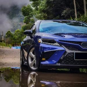 TT-ABC New Headlights For 2018-2024 Toyota Camry LE SE XLE XSE TRD (Audi Model) - TT-ABC