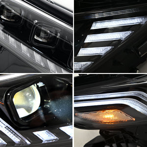 TT-ABC New Headlights For 2018-2024 Toyota Camry LE SE XLE XSE TRD (Audi Model) - TT-ABC