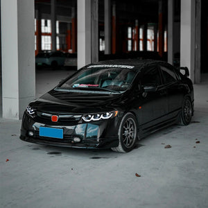 TT-ABC New LED Headlights For 2006-2011 Honda Civic 4Dr 8Th Gen Sedan Animation Signal Headlight - TT-ABC