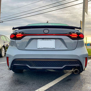 TT-ABC New Led Tail Lights for 2020-2024 Toyota Corolla Start Up Animation DRL Sequential Indicator Rear Lamp Assembly - TT-ABC