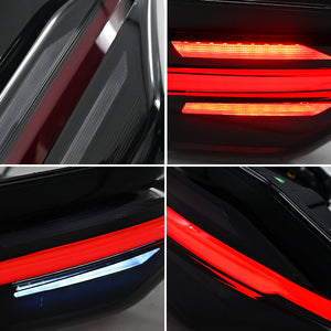 TT-ABC New Led Tail Lights for 2020-2024 Toyota Corolla Start Up Animation DRL Sequential Indicator Rear Lamp Assembly - TT-ABC