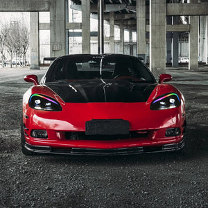 TT-ABC RGB Headlight For 2005-2013 Chevrolet Corvette C6 LED Headlight Assembly - TT-ABC