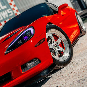 TT-ABC RGB Headlight For 2005-2013 Chevrolet Corvette C6 LED Headlight Assembly - TT-ABC