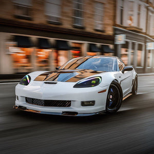 TT-ABC RGB Headlight For 2005-2013 Chevrolet Corvette C6 LED Headlight Assembly - TT-ABC