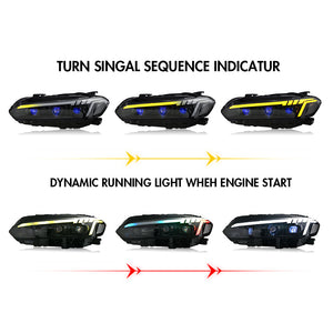 TT-ABC RGB Headlight For 2022-2025 Honda Civic 11th Gen Headlight Assembly - TT-ABC