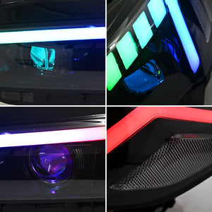 TT-ABC RGB Headlight For 2022-2025 Honda Civic 11th Gen Headlight Assembly - TT-ABC