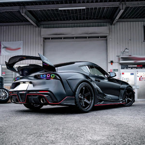 TT-ABC RGB Tail Light for 2020-2025 Toyota GR Supra MK5 A90 & A91 Start up Animation DRL Sequential Indicator Rear Lamp Assembly - TT-ABC