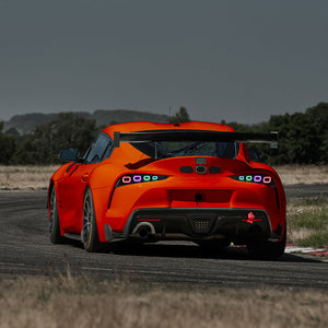 TT-ABC RGB Tail Light for 2020-2025 Toyota GR Supra MK5 A90 & A91 Start up Animation DRL Sequential Indicator Rear Lamp Assembly - TT-ABC