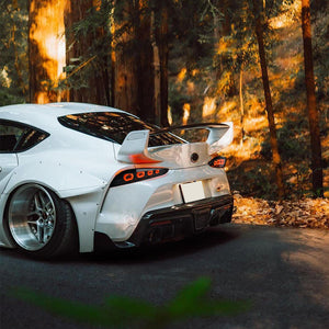 TT-ABC RGB Tail Light for 2020-2025 Toyota GR Supra MK5 A90 & A91 Start up Animation DRL Sequential Indicator Rear Lamp Assembly - TT-ABC