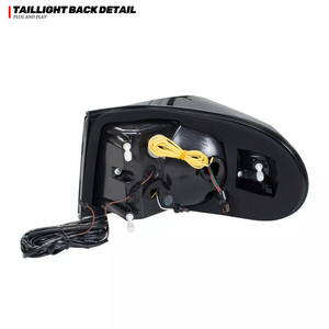 TT-ABC RGB Tail Lights for 2007-2020 Toyota FJ Cruiser Sequential Rear Lamps Assembly - TT-ABC