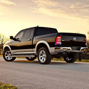 TT-ABC RGB Tail Lights for 2009-2018 Dodge Ram 1500 Rear Lamps Assembly Dynamic Led Tail lights - TT-ABC