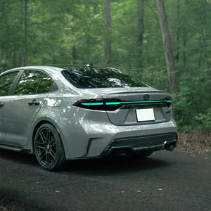 TT-ABC RGB Tail Lights for 2020-2024 Toyota Corolla Start Up Animation DRL Sequential Indicator Rear Lamp Assembly - TT-ABC