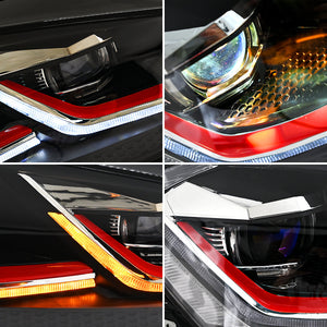 TT-ABC Led Headlight for 2013-2018 Volkswagen Golf 7 MK7 with dynamic indicator lights (Laser Version) - TT-ABC