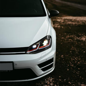TT-ABC Led Headlight for 2013-2018 Volkswagen Golf 7 MK7 with dynamic indicator lights (Laser Version) - TT-ABC