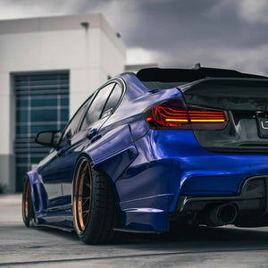 Ultra mods Tail Light for BMW 3 Series F30 2013-2018 Laser Style(SMOKE/RGB) - TT-ABC