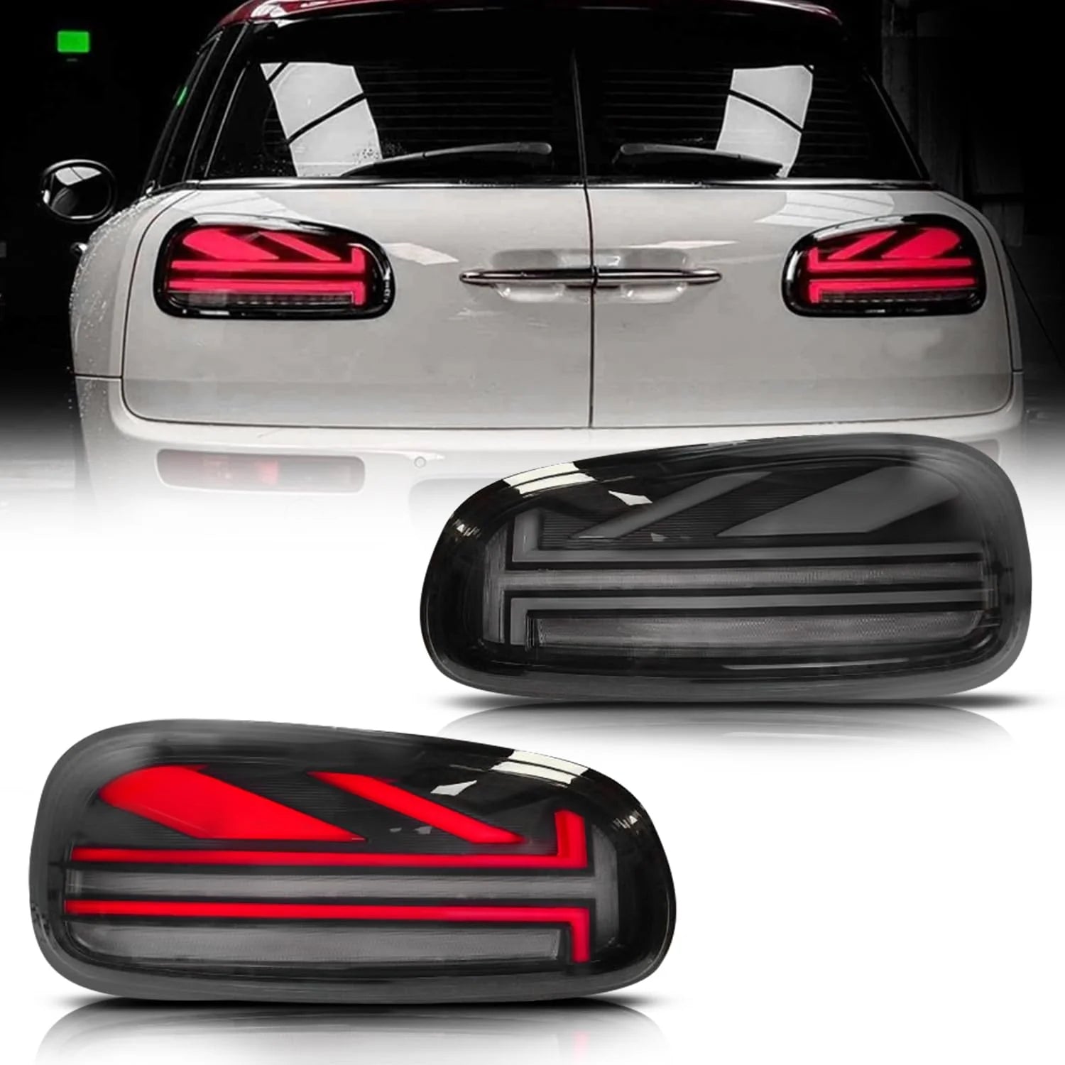 TT-ABC Led Tail Lights for 2015-2019 BMW Mini Cooper Clubman F54 Tail Light Assembly - TT-ABC