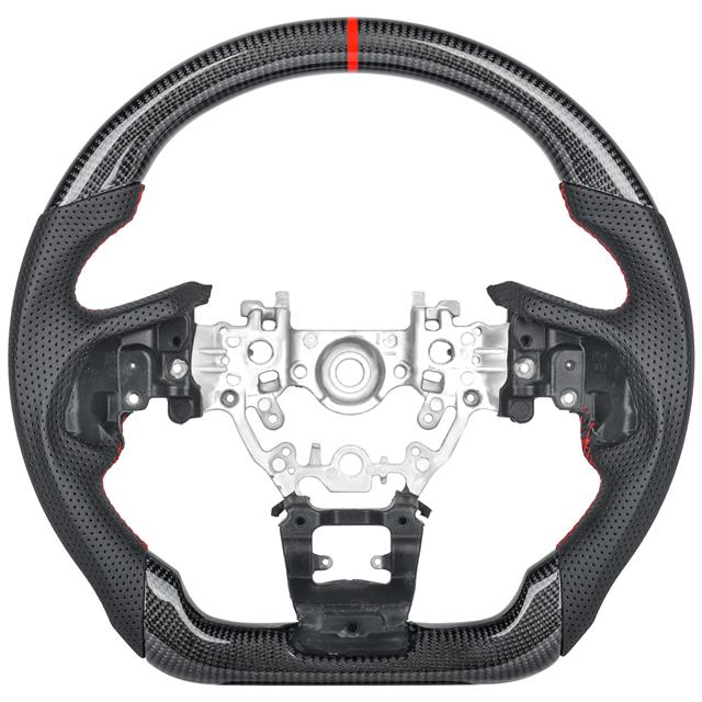 2023年以降のスバルWRX用リアルカーボンファイバーステアリング