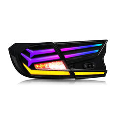 New RGB Taillights for Honda Accord Tail Lights 2018-2022 LX Sport EX EX-L Touring 10th Gen Accessory