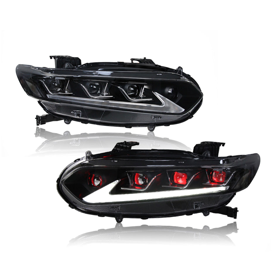 For 2018-2022 Honda Accord Led Headlight , Lexus Style Eye style Headlights