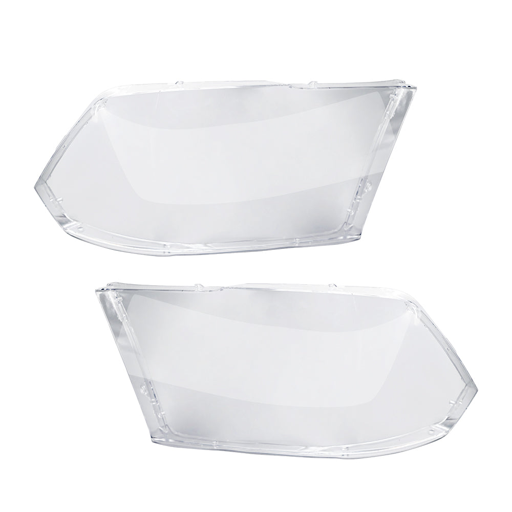 Headlight Lens Cover for 2009-2018 Dodge RAM 1500,2013-2018 Dodge RAM 1500 2500 Front Left Right Headlight with Gasket 1 Set