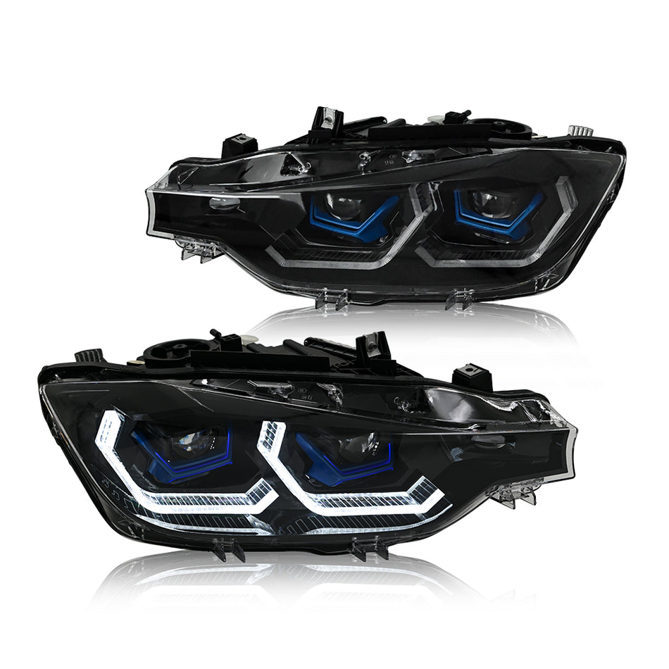 For BMW 3-Series 2013-2018 LED Headlight Assembly Projector