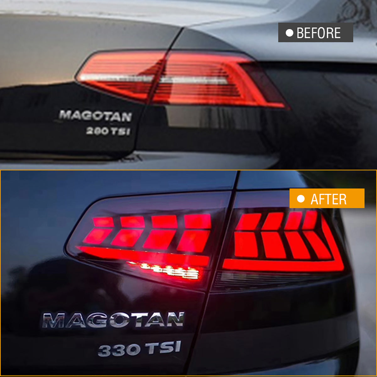 TT-ABC Led Tail Light for 2016–2019 Volkswagen Passat B8