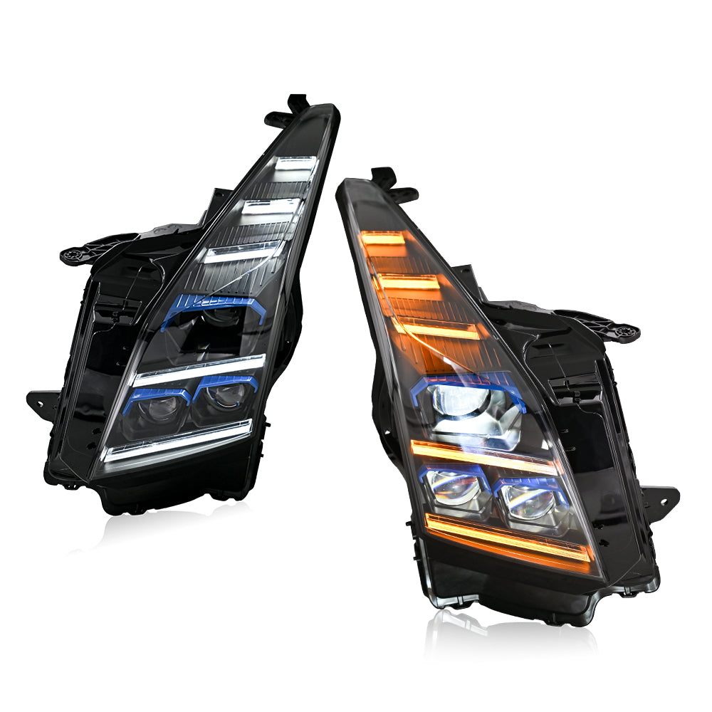 Aazon.co: LED Headlights Assebly Copatible for 2013-2018 Cadillac Aazon.co: LED Headlights Assebly Copatible for 2013-2018 Cadillac