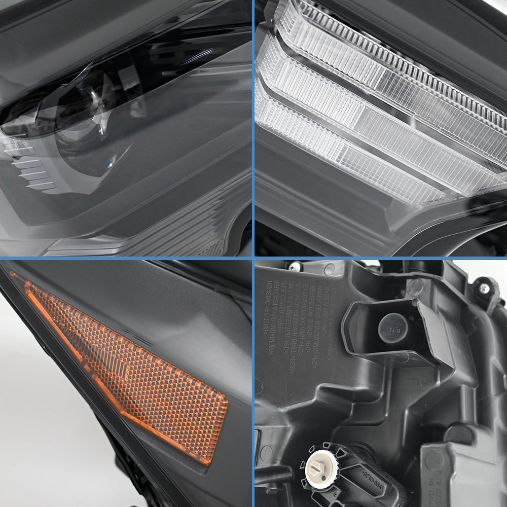 TT-ABC OEヘッドライト 2024-2025年式トヨタタコマ用 LEDヘッドランプ
