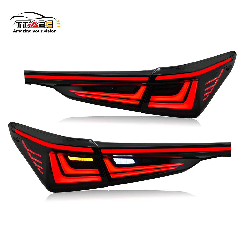TT-ABC LED Tail Lights For 2018-2024 Lexus ES250 ES350 ES300H Rear Lamps Assembly