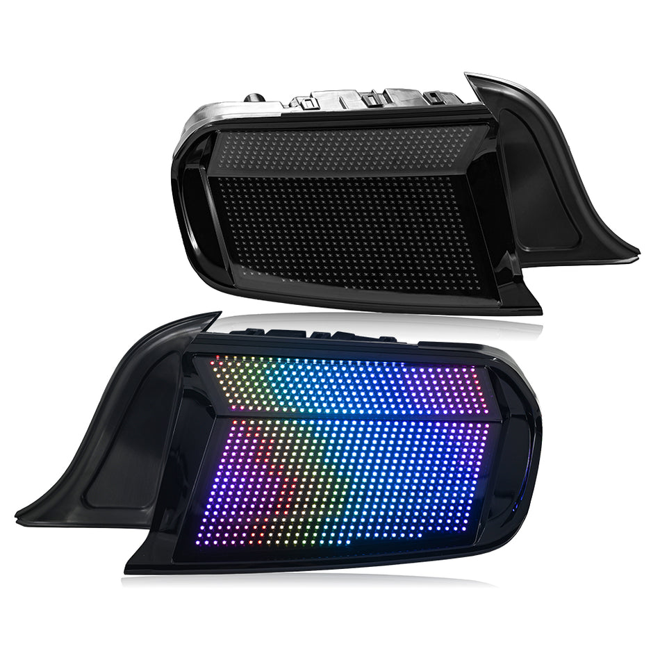 TT-ABC RGB Tail Light for 2015-2022 Ford Mustang With Multiple Animation Modes