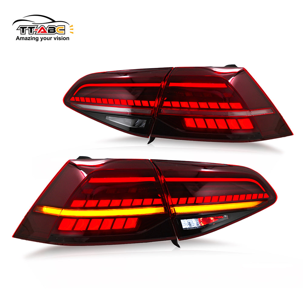 TT-ABC Tail Lights for 2014-2020 Golf 7.5 MK7 MK7.5 (Not for GTI/R)