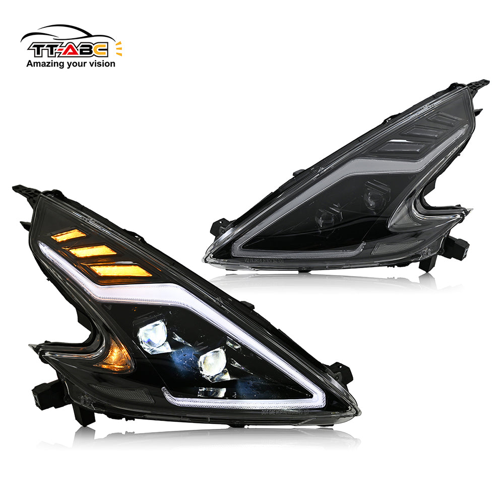 TT-ABC Led Headlight for 2008-2020 Nissan 370z Fairlady Z34