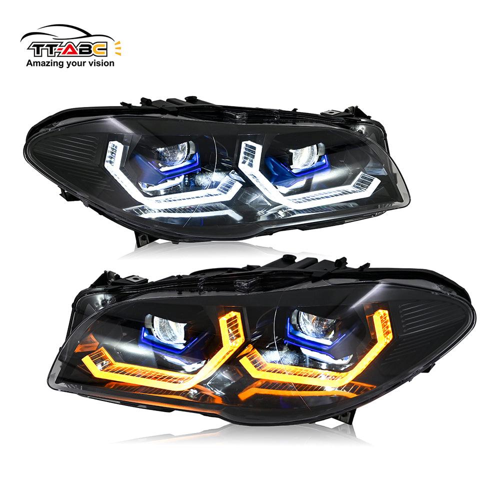 TT-ABC Led Headlight for 2011-2017 BMW F10 F18 5 Series 520 525 530 535i Front Lamp Assembly