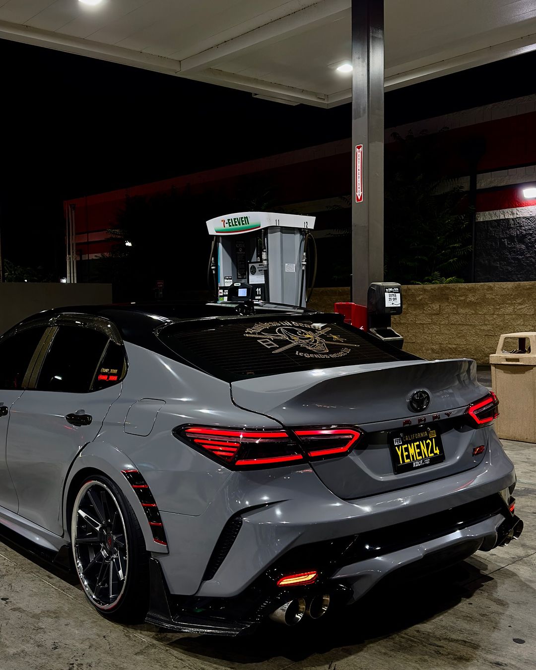 New RGB Tail Lights For 2018-2024 Toyota Camry 8th Gen Rear Lamp