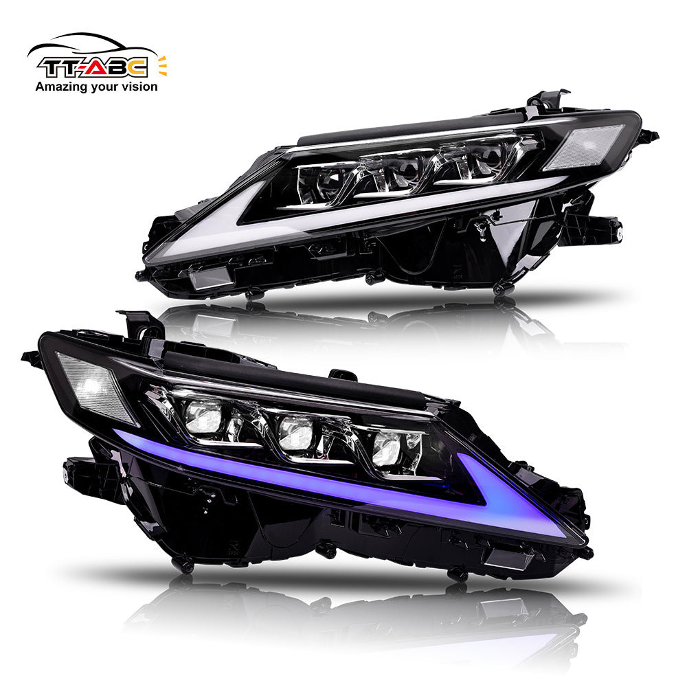 For 2018-2024 Toyota Camry Led Headlights (Clear refletor)-Toyota-TT-ABC