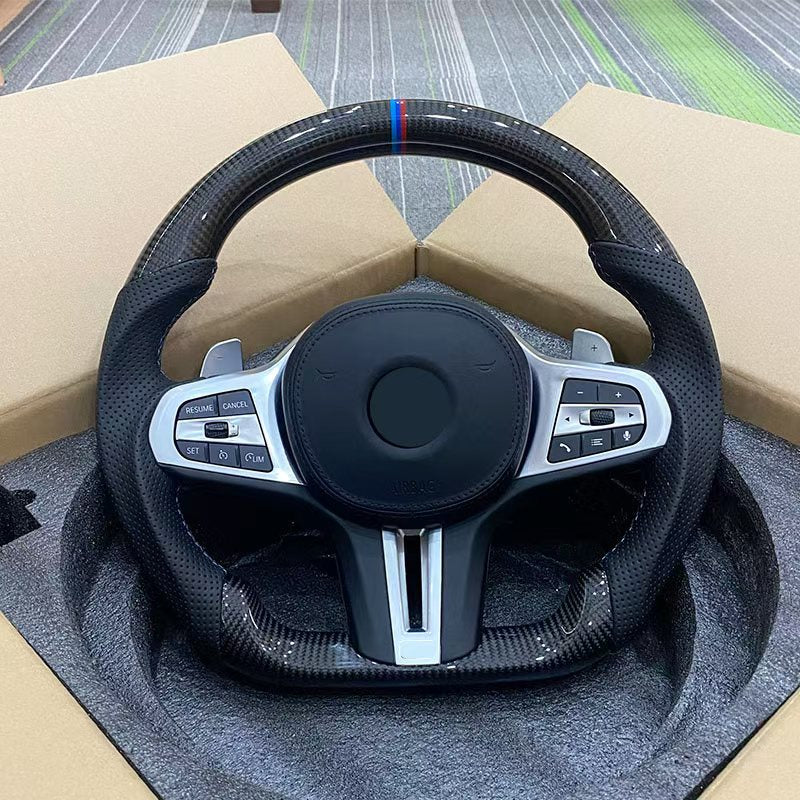 Carbon Fiber Steering Wheel for BMW G30 G20 G38 G31 G32 G11 G12 G01 G07 Steering Wheel